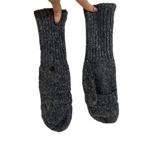 Carolina‎ Amato Mittens Heathered Grey Wool